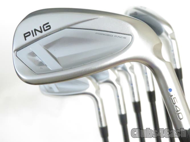 PING i540 Irons Blue Dot UST Mamiya Recoil DART 75 F4 Stiff 5-P+U .. Shop Wear