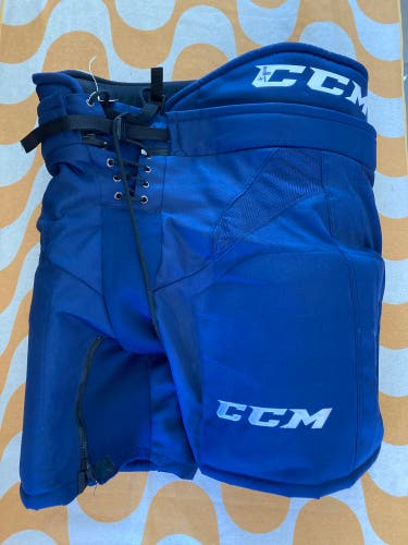 Blue Senior Large CCM HP32 Hockey Pants Pro Stock (Used)