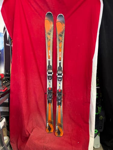 Skis: K2 163 cm All Mountain Skis With Bindings (Used)