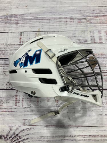 White S/M Cascade CPV-R Helmet (Used)