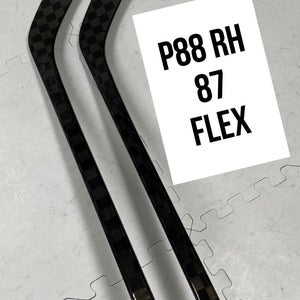 Senior(2x)Right P88 87 Flex ProBlackStock™ Unbranded Blackouts Pro Stock Nexus Hockey Sticks