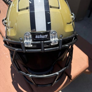 Gold Adult Medium Schutt F7 VTD Helmet (Used)