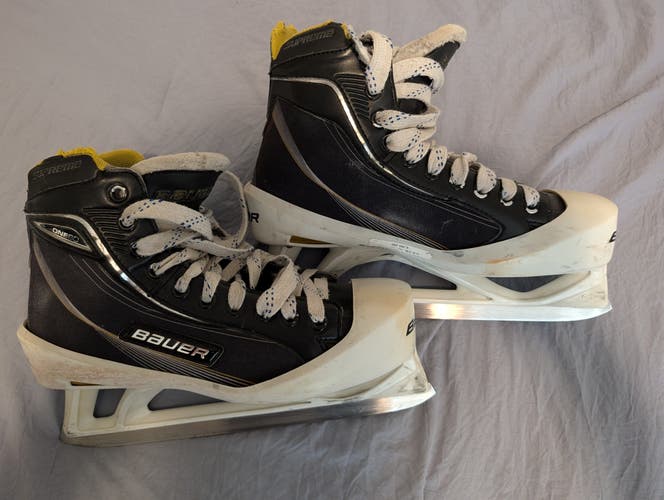 8.5D Bauer Supreme One80 Hockey Goalie Skates