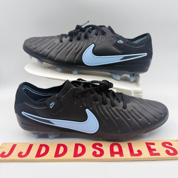 Nike Tiempo Legend 10 Elite FG Soccer ACC Black Ice Blue IM4117-002 Men's Sz 9
New Without Box