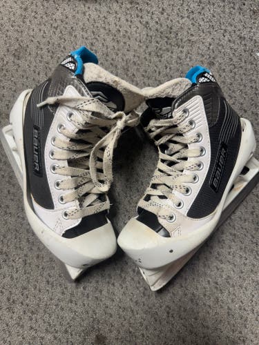 Bauer Reactor 2000 Hockey Goalie Skates Size 2 (Used)