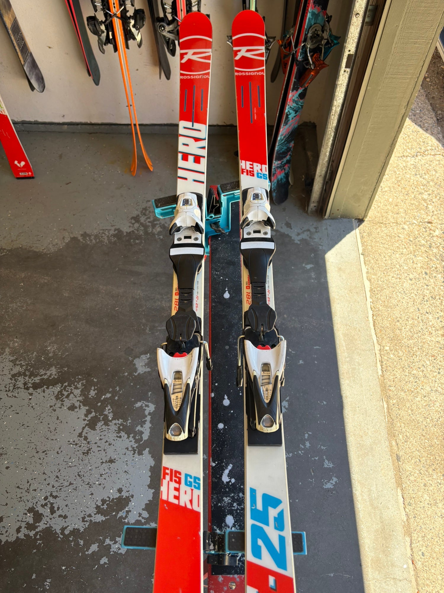 Rossignol 182 GS Skis With Bindings | SidelineSwap | Buy and Sell