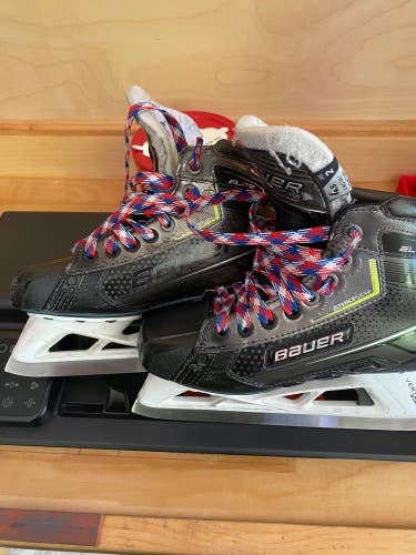 2021 Bauer GSX Hockey Goalie Skates Size 4.5 (Used)