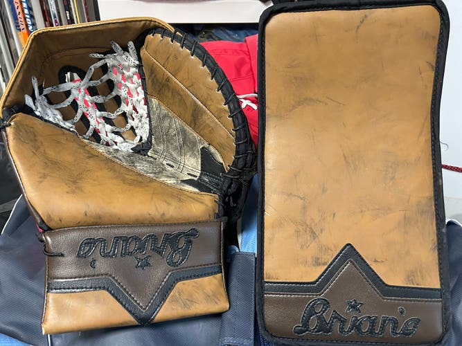Brian's GNETiK IV Pro Custom Retro Blocker and Catcher Set (Senior)