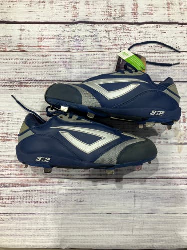 Blue Women's 3n2 Metal Cleats - Size 9.5 (New)