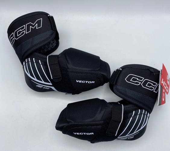 NEW CCM Tacks Vector Elbow Pads, Sr. Large