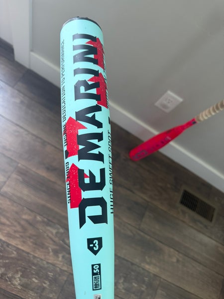 2026 DeMarini The Goods Hybrid BBCOR Certified Bat (-3) 28 oz 31" (Used)