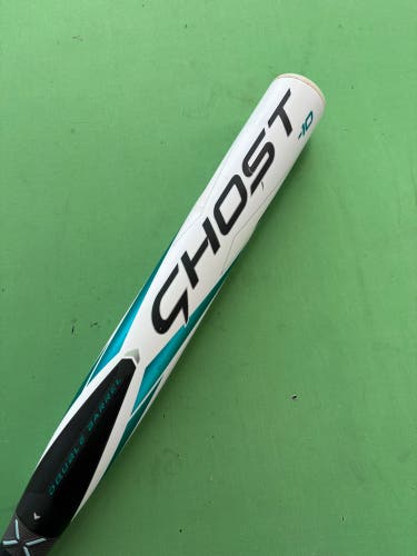 White 2023 Easton Ghost Composite Bat (-10) 23 oz 33"