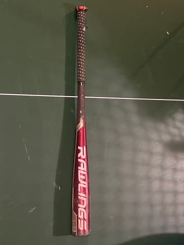 2017 Rawlings Velo BBCOR Certified Bat (-3) 29.5 oz 32.5" (Used)