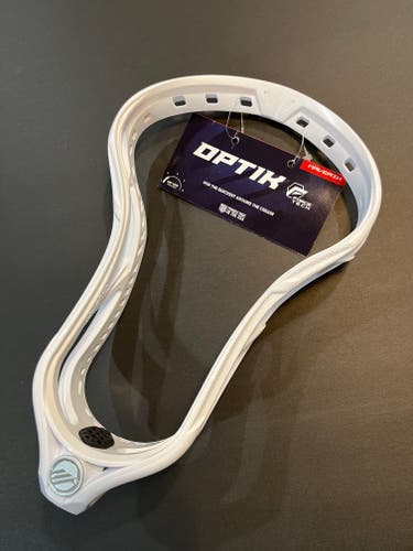 NEW Maverik Optik Force Unstrung Lacrosse Head White - Tag Attached