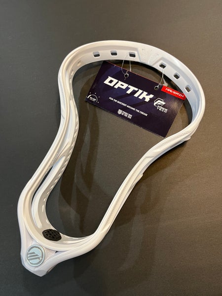 NEW Maverik Optik Force Unstrung Lacrosse Head White - Tag Attached