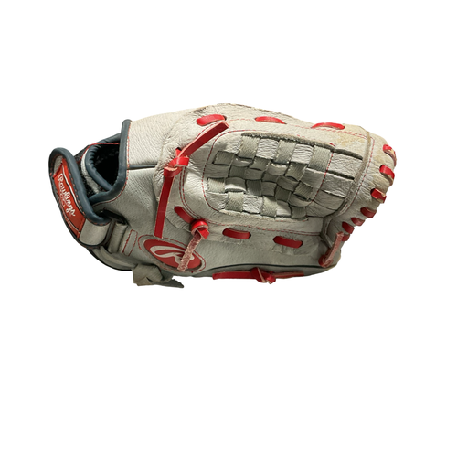 Used Rawlings MIKE TROUT MODEL BB/SB Glove RH Throw Grey 10 1/2" 11834-S000053853