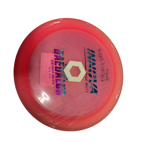 Used Innova DAEDALUS DRIVER Disc Golf Driver Pink 11834-S000053848