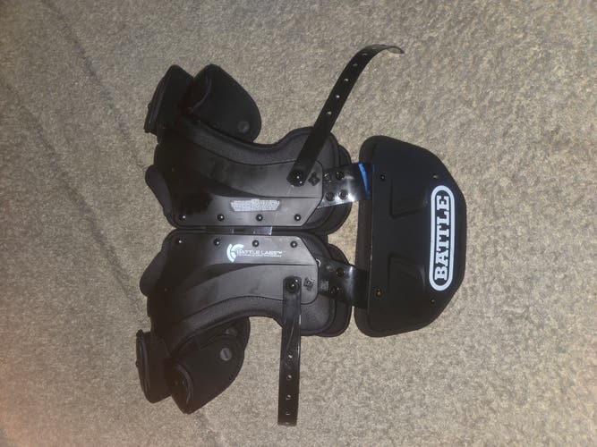 Large Youth Battle Phantom Shoulder Pads (New)