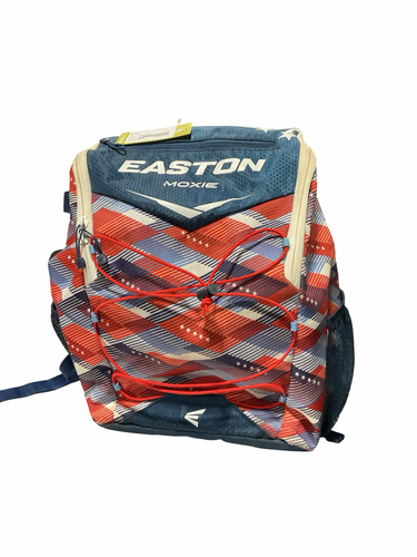 Used Easton MOXIE BACPACK BB/SB Player Backpack White/Royal/Red 11834-S000053803
