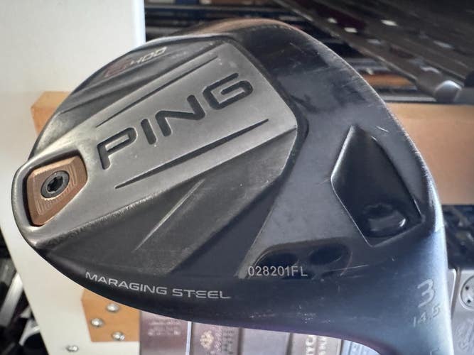 Ping G400 14.5* (3) Fairway Wood Alta CB 56 Senior Flex Graphite Shaft 0405