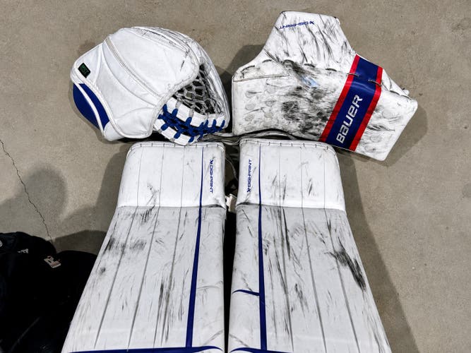 2025 Bauer Custom Flylite Goalie Full Set (Used)