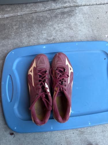 Men's Size 13.0 Adult Mizuno Ambition Low Top Metal (Used)