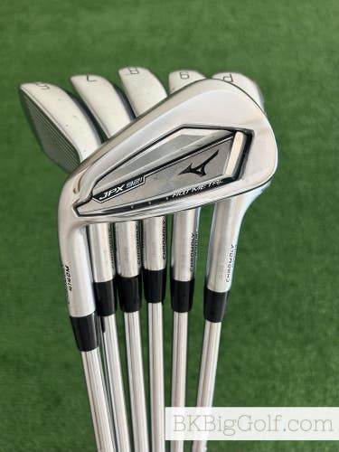 LH Mizuno JPX 921 Hot Metal Iron Set 5-P / KBS Tour 90 Stiff