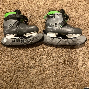 2022 Bauer Konekt HF2 Hockey Goalie Skates Regular Width 6 (Used)
