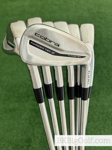 Cobra King Forged Tec X 23 Iron Set 5-G / KBS Tour Lite Stiff