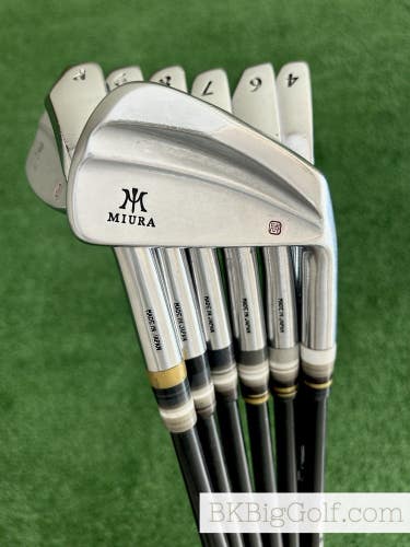 Miura KM-700 Forged Iron Set 4-P / Fujikura Axiom Velocore 105 Stiff Graphite