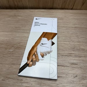 Nike Womens Tour Classic Golf Glove for Left Hand White Large