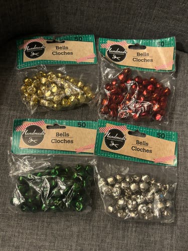 Craft Jingle Bells Cloches Lot of 200 Brand New