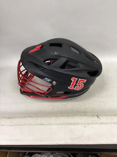 Used Cascade S HELMET Lacrosse Helmet Black One Size 11851-S000049020
