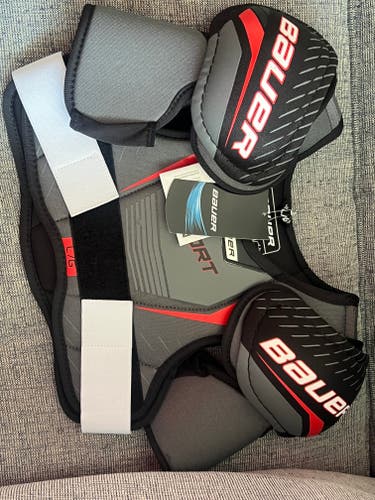 Large Youth Bauer Lil Sport Shoulder Pads (New)
