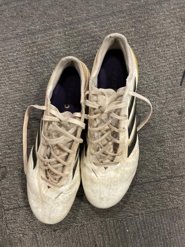 Used Adidas Soccer Cleats White Senior 7.5 11614-S000240135