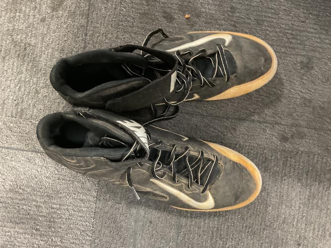 Used Nike 27 CLEATS BB/SB Cleats Black Senior 13 11614-S000240048