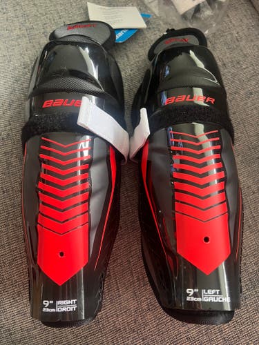 Youth Bauer Lil Sport 9" Shin Pads (New)