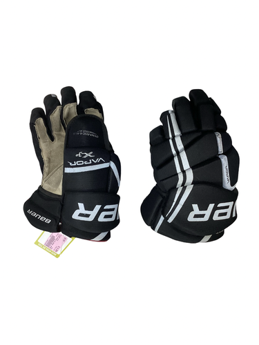 Used Bauer VAPOR X3 Senior Gloves Black 14" 11613-S000185965