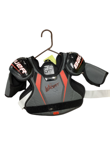 Used Bauer LIL SPORT Junior Shoulder Pads LG 11613-S000185881