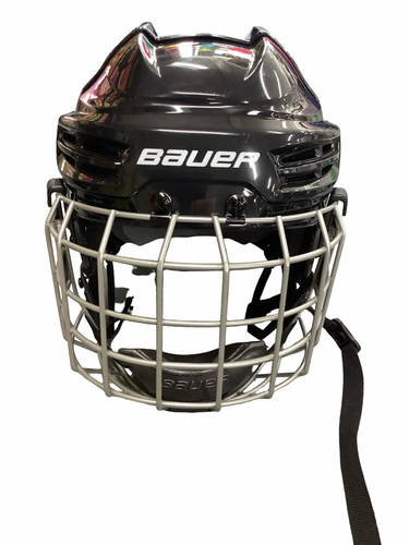 Used Bauer IMS 5.0 Helmet Cage Combo Black SM 11613-S000185886