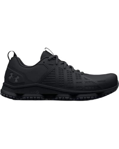 Under Armour Micro G Strikefast 3025842-002 Men 8.5 Black Tactical Shoe HTAT1597