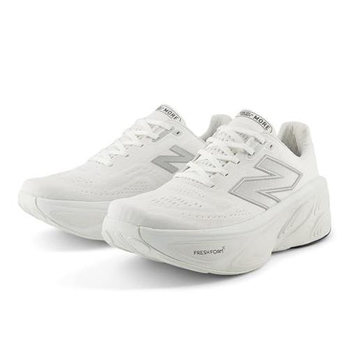 New Balance Fresh Foam X More V5 MMORLW5 Mens US 11 White Running Shoes HTAT1497