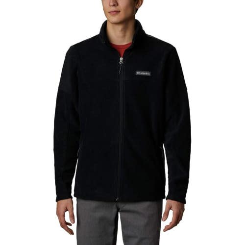 Columbia Basin Trail III Jacket Men's Black Fleece Long Sleeve Full Zip JAX1794