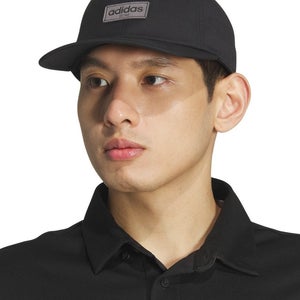 Adidas Court Baseball Cap Men's One Size Black Relaxed Strapback Hat UPS1359