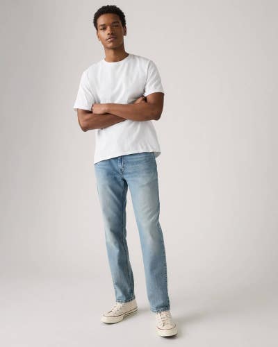Levi's 541 Jeans Men's 34X30 Blue Denim Cotton Zip Fly Athletic Tapered JAX1856