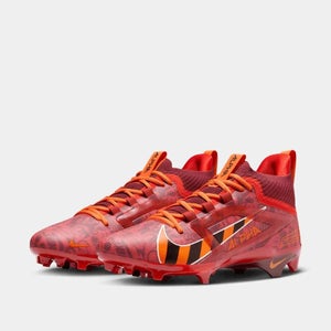Nike Alpha Menace 4 Elite NRG FQ4046-600 Men's 10.5 Red Football Cleats RHS8960