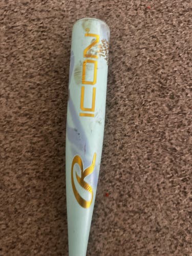 2026 Rawlings Icon Composite Bat (-10) 19 oz 29" (Used)