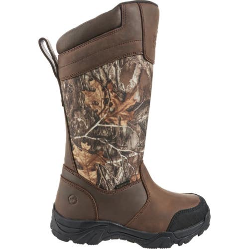 Magellan Outdoors Snake Shield Armor 3.0 Youth Brown Camo Hunting Boots NIN1443