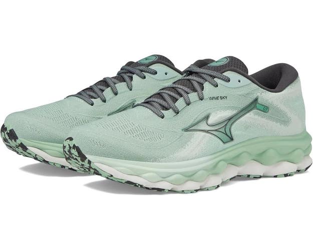 Mizuno Wave Sky 7 J1GC230253 Sneakers Men's US 12.5 Green Running Shoes RHS8946