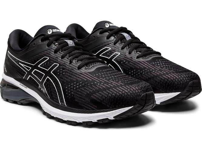 Asics GT-2000 8 1011A690-002 Sneakers Men's 6D Black White Running Shoes RHS8897